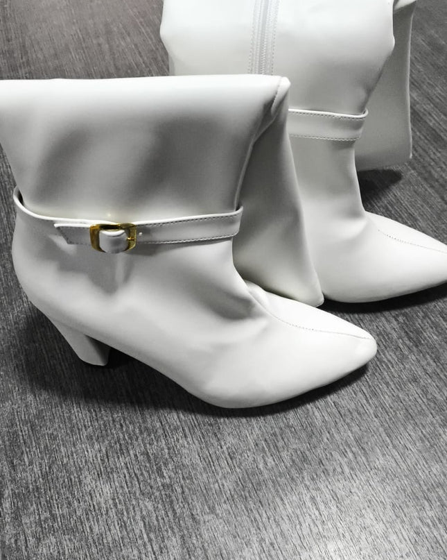 Botas Mujer Samalut - Blanco 39 (Yayita)