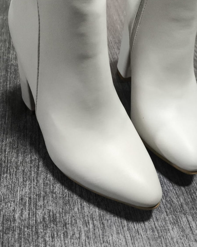 Botas Mujer Bubali - Blanco 35 (Yayita)