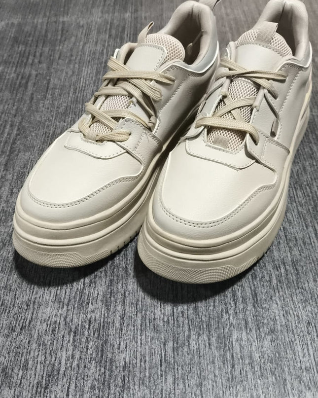 Zapatillas Urbanas Mujer suzuka - Beige 35 (Yayita)