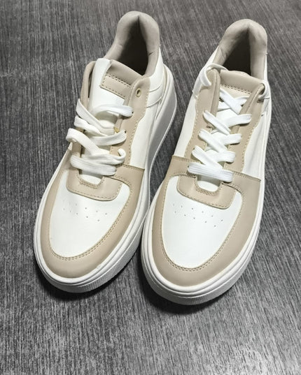 Zapatillas Urbanas Mujer San Diego 2 - Beige 39 (Yayita)