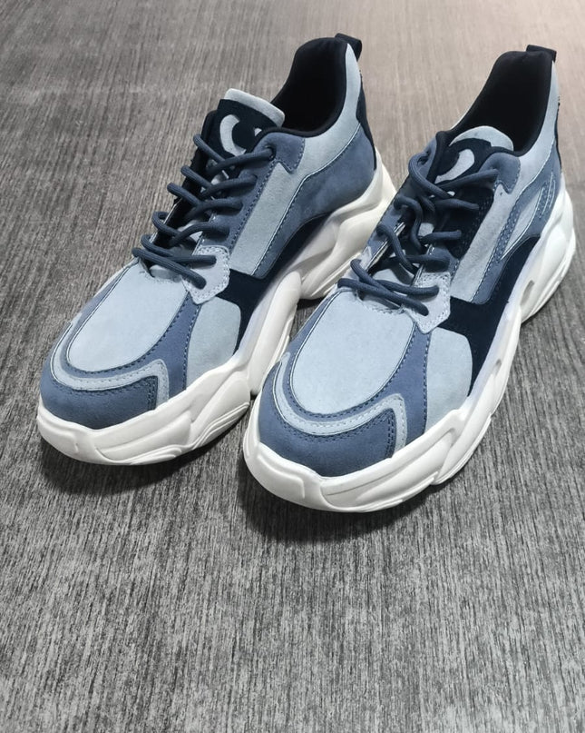 Zapatillas Mujer Perth - Azul Dos 37 (Yayita)