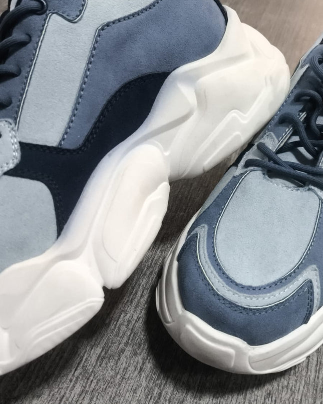 Zapatillas Mujer Perth - Azul Dos 37 (Yayita)