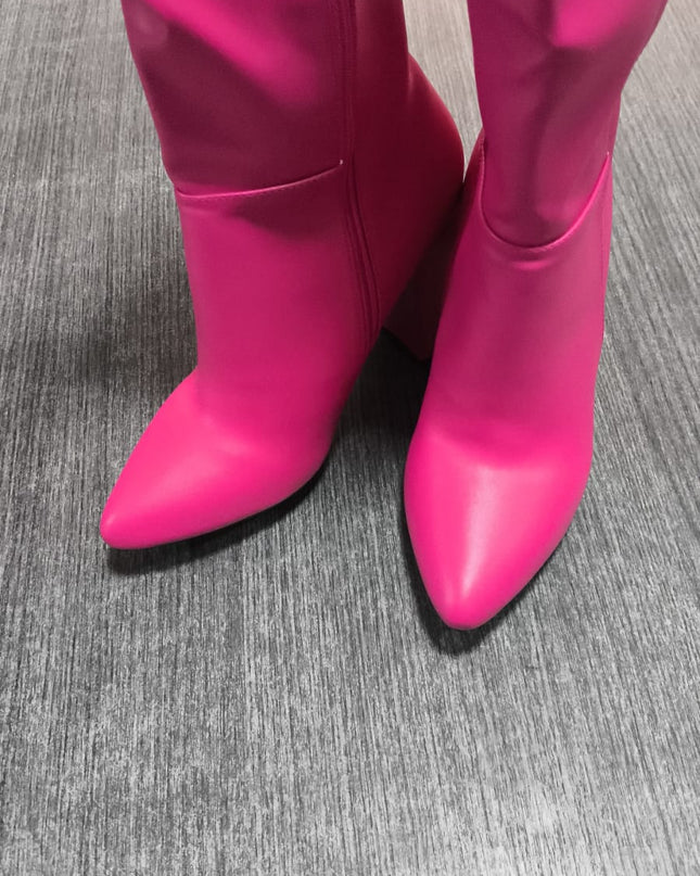 Botas Mujer Kendall - Fucsia 37 (Yayita)