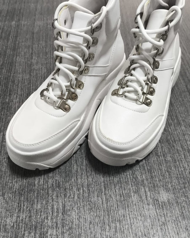Botines Mujer Thor - Blanco 35 (Yayita)
