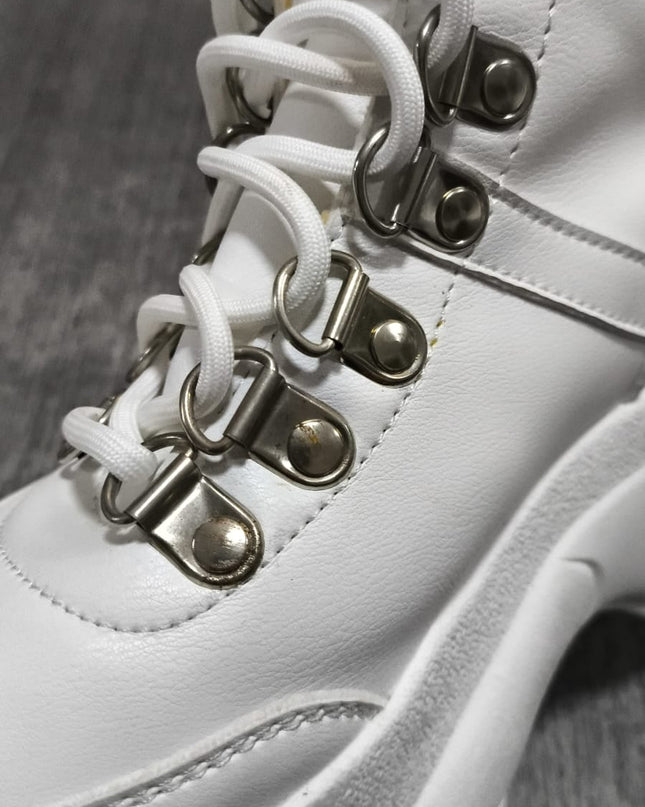 Botines Mujer Thor - Blanco 35 (Yayita)