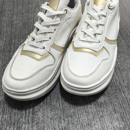 Zapatillas Urbanas Mujer San Blas - Blanco Dorado 39 (Yayita)
