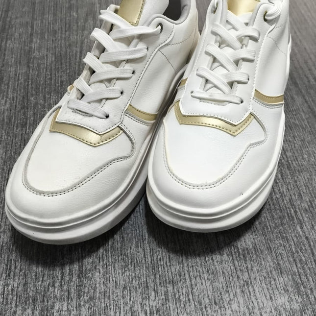 Zapatillas Urbanas Mujer San Blas - Blanco Dorado 39 (Yayita)