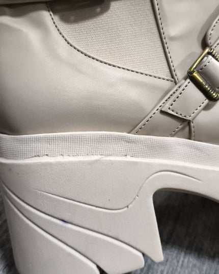 Botas Mujer Naha - Hueso 39 (Yayita)