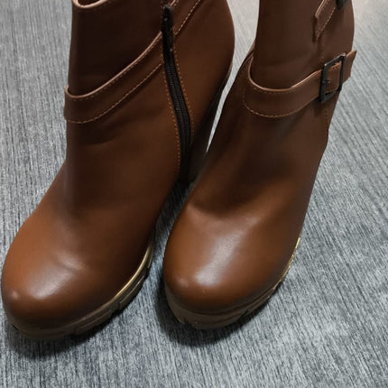 Botines Mujer Lovech - Camel 39 (Yayita)