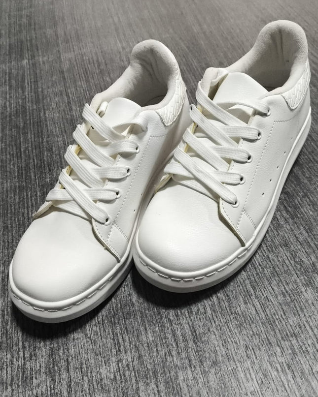 Sandalias Urbanas Mujer pinasco - blanco serpiente 35 (Yayita)