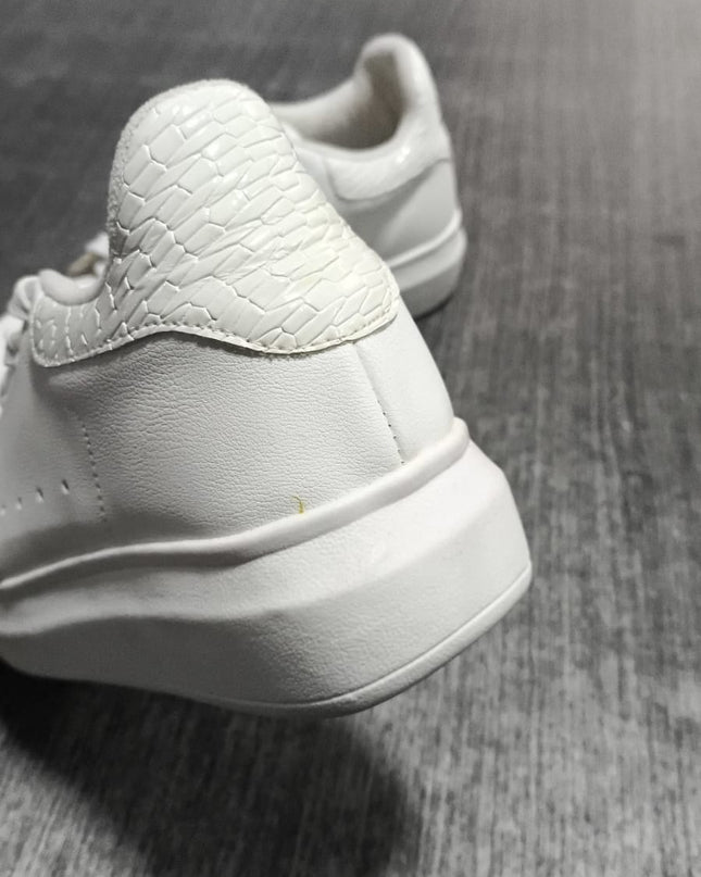 Sandalias Urbanas Mujer pinasco - blanco serpiente 35 (Yayita)