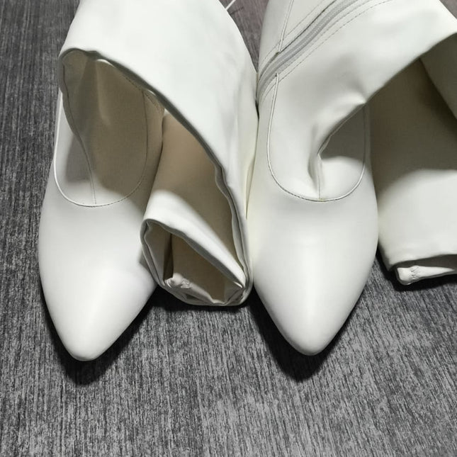 Botas Mujer Adela - Ivory 39 (Yayita)