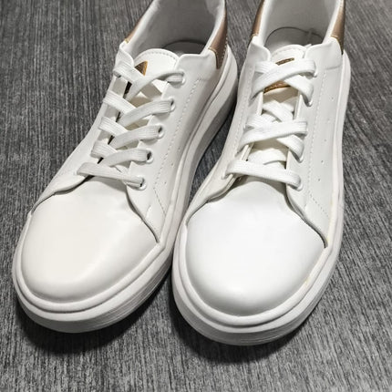 Zapatillas Urbanas Mujer Viena - Dorado 39 (Yayita)