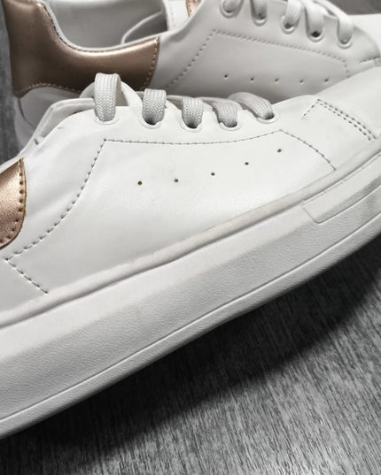 Zapatillas Urbanas Mujer Viena - Dorado 39 (Yayita)