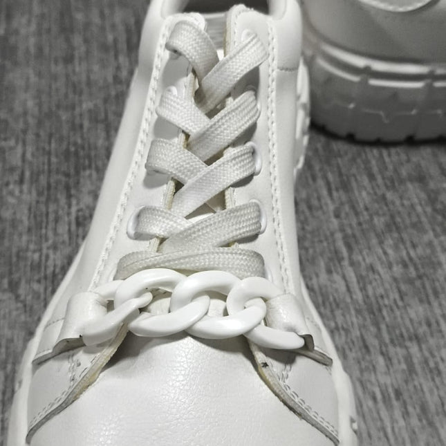 Zapatillas Urbanas Mujer dublin - Blanco 37 (Yayita)