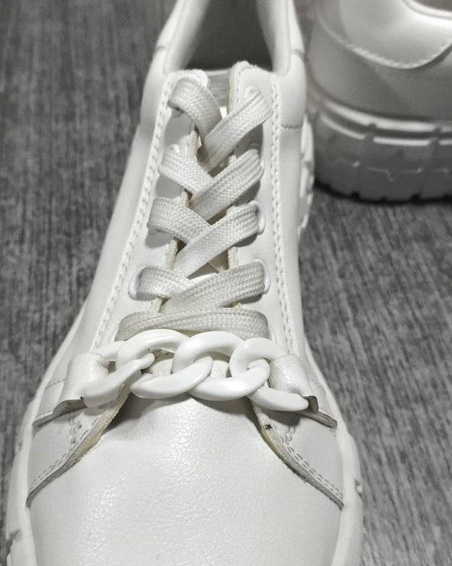 Zapatillas Urbanas Mujer dublin - Blanco 37 (Yayita)