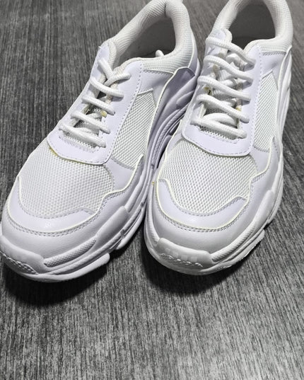 Zapatillas Urbanas Mujer Sevilla - Blanco 37 (Yayita)