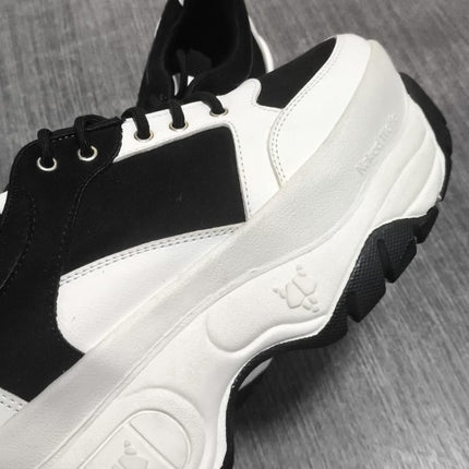 Zapatillas Urbanas Mujer Wolf- Blanco Negro 37 (Yayita)