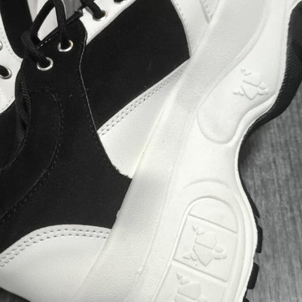 Zapatillas Urbanas Mujer Wolf- Blanco Negro 37 (Yayita)