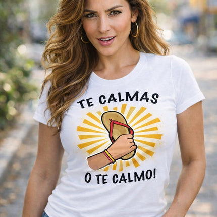 Polo Mujer - Te calmas o te calmo