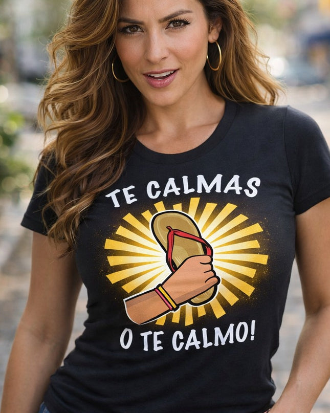Polo Mujer - Te calmas o te calmo