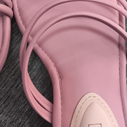 Sandalias Casuales Mujer Chennai - Palo Rosa 39 (Yayita)