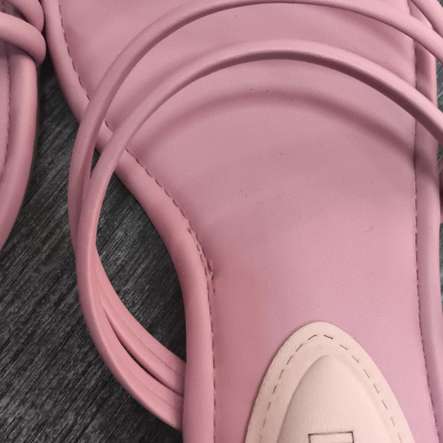 Sandalias Casuales Mujer Chennai - Palo Rosa 39 (Yayita)