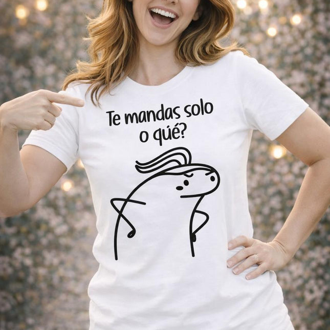 Polo Mujer - Te Mandas Solo o Que?