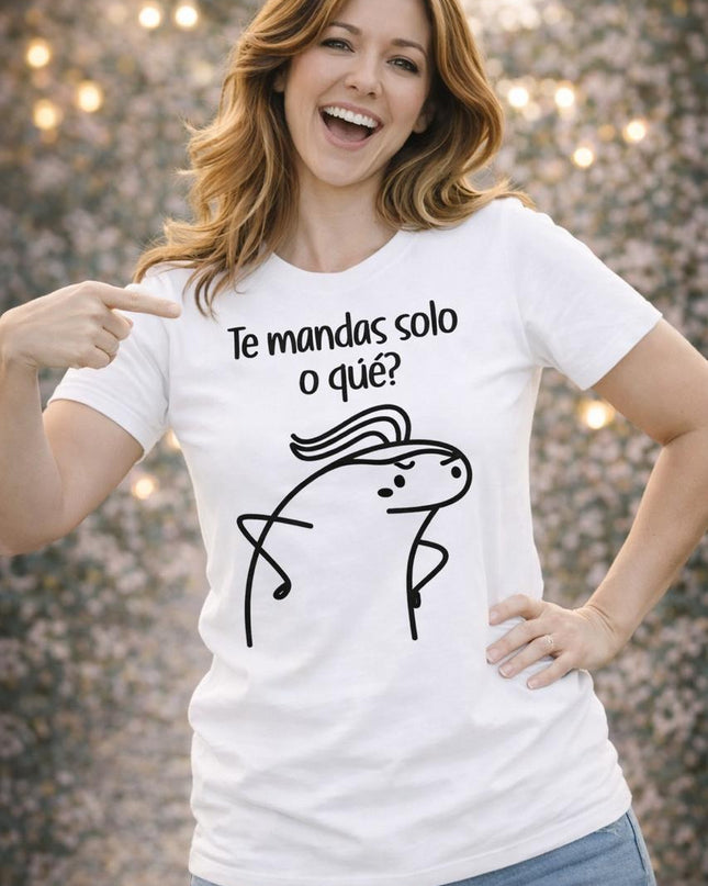 Polo Mujer - Te Mandas Solo o Que?