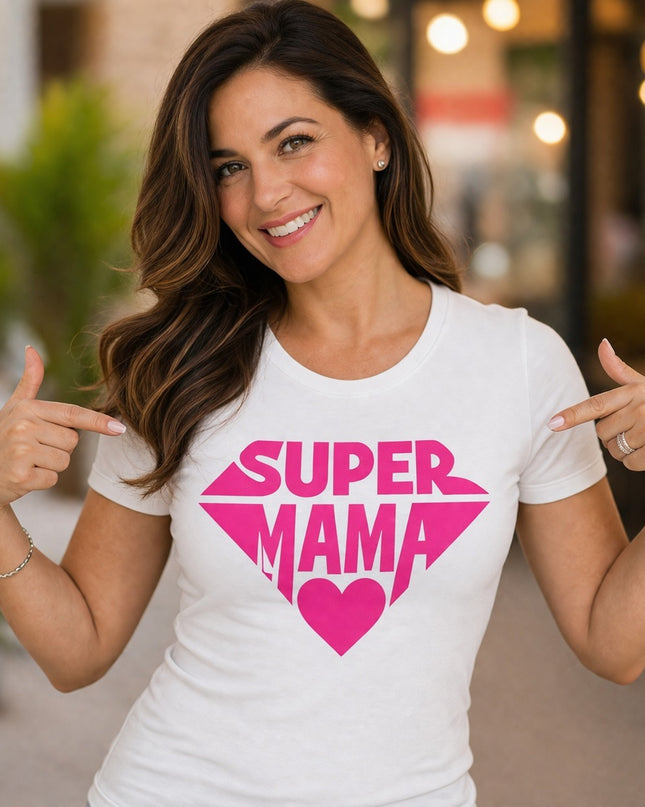 Polo Mujer - SUPER MAMA