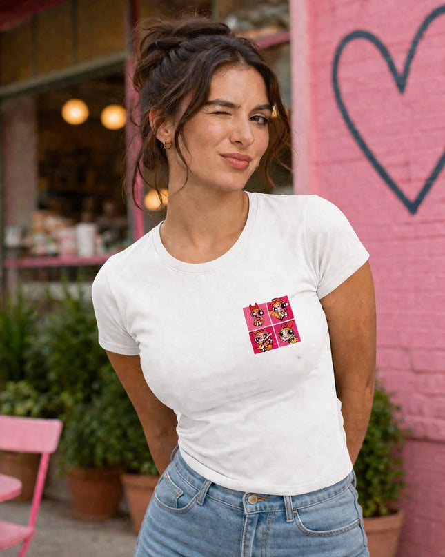 Polo Mujer - Super Chica Roja