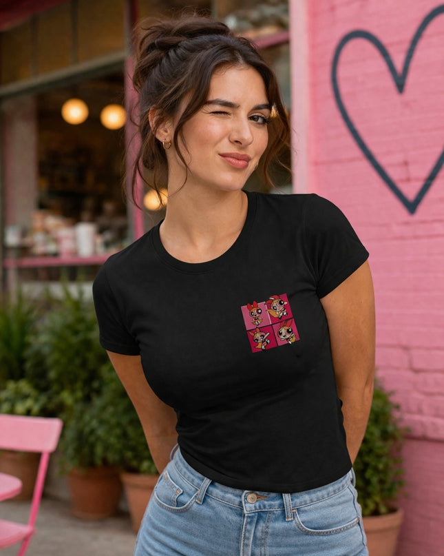Polo Mujer - Super Chica Roja