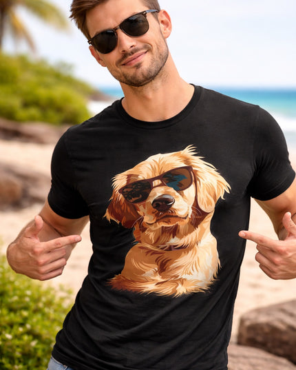 Polo Hombre - Perro Con Lentes