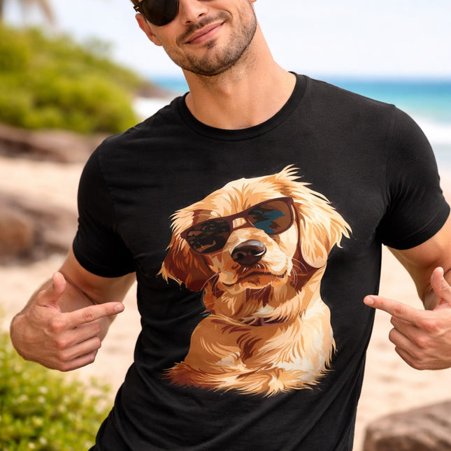 Polo Hombre - Perro Con Lentes