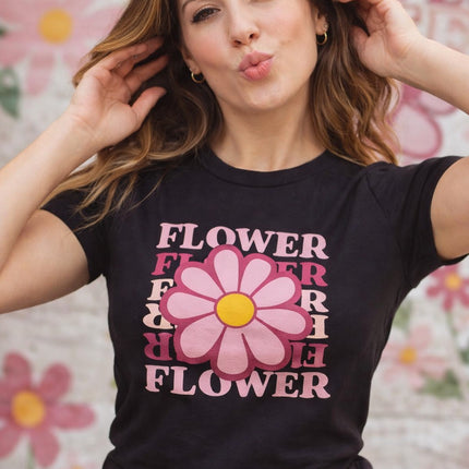 Polo Mujer - Flower Pink