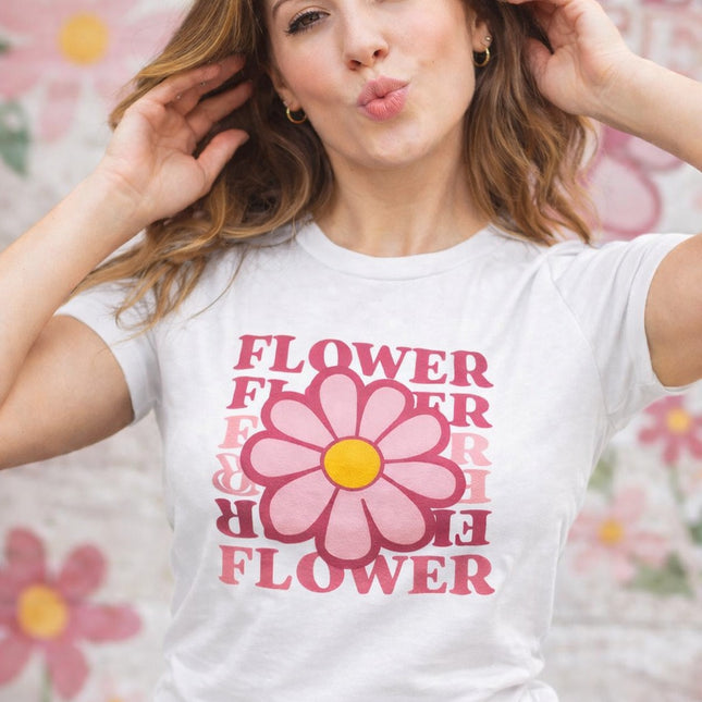 Polo Mujer - Flower Pink