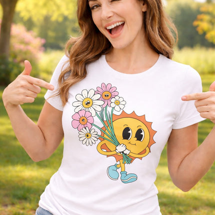 Polo Mujer - Sun And Flowers