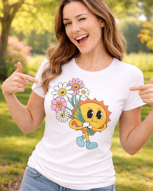 Polo Mujer - Sun And Flowers