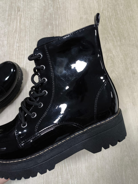 Botas Mujer Bado - Negro Charol - 37 (Yayita)