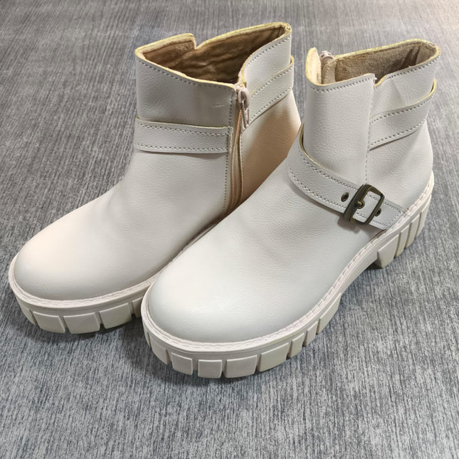 Botínes Mujer Lillie - Beige - 37 (Yayita)