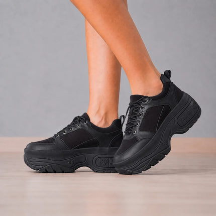 Zapatillas Urbanas Mujer Wolf - Negro