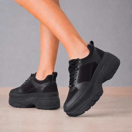 Zapatillas Urbanas Mujer Wolf - Negro