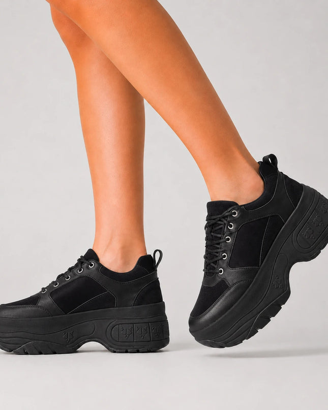 Zapatillas Urbanas Mujer Wolf - Negro
