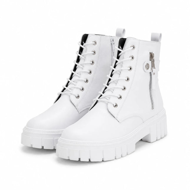 Botas Mujer Ypane - Blanco