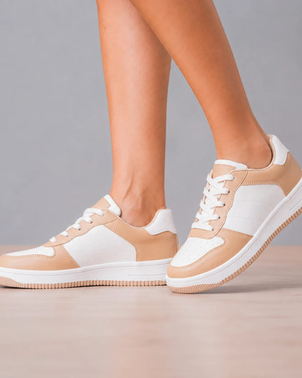 Zapatillas Urbanas Mujer Ypres  - Beige