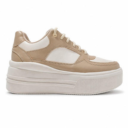 Zapatillas Urbanas Mujer Panda - Beige