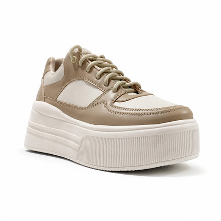 Zapatillas Urbanas Mujer Panda - Beige