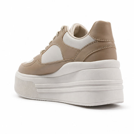 Zapatillas Urbanas Mujer Panda - Beige