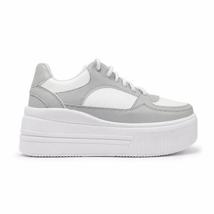 Zapatillas Urbanas Mujer Panda - Plomo