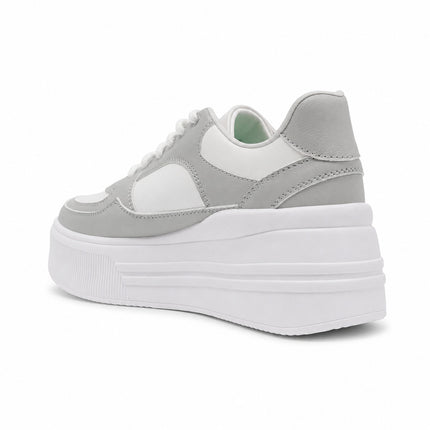 Zapatillas Urbanas Mujer Panda - Plomo